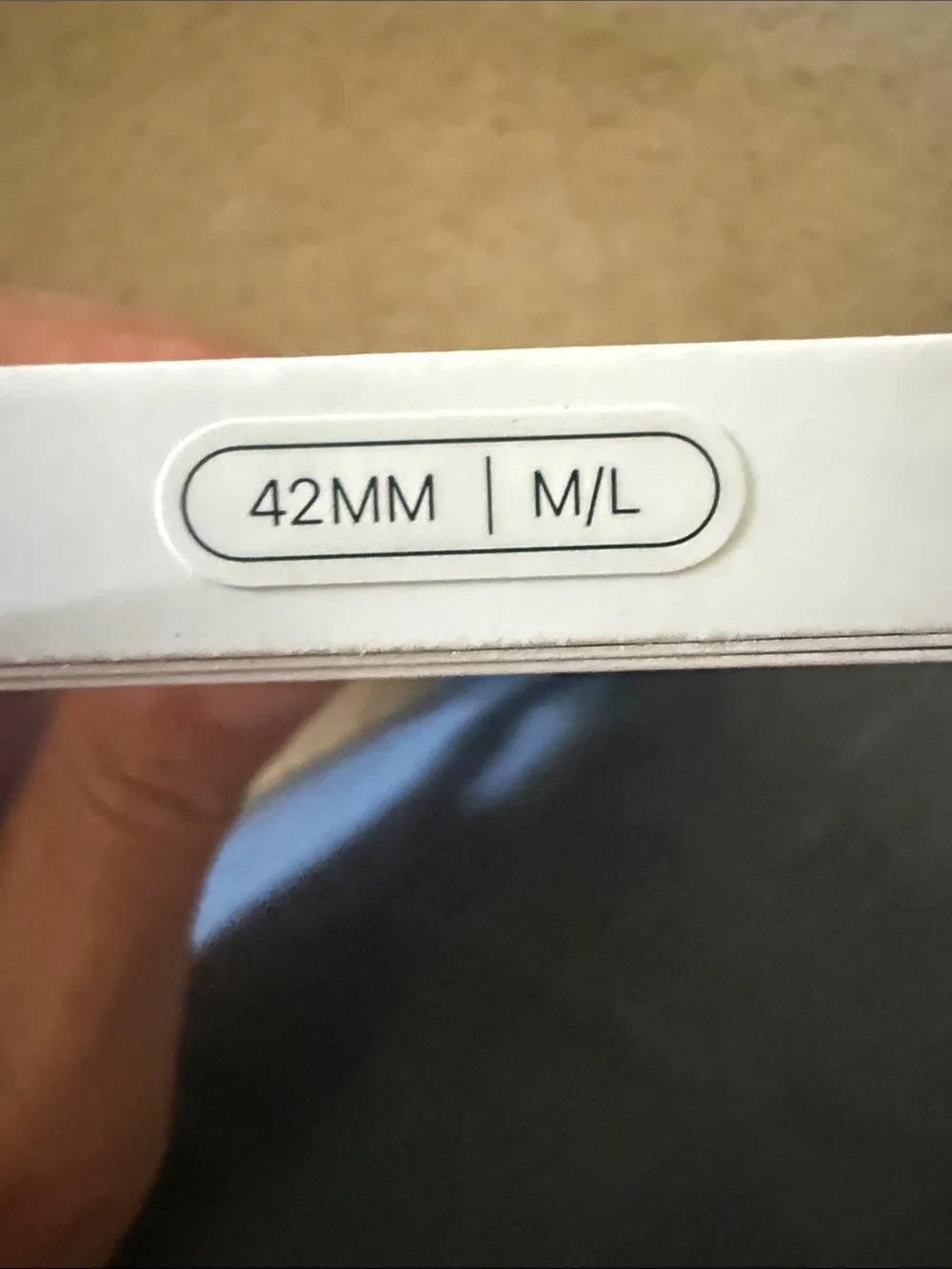 Apple Silicone Watch Band in Light Pink